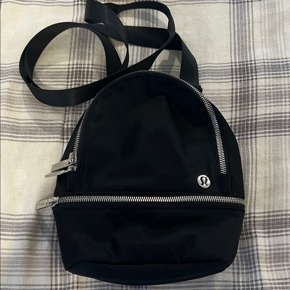 lululemon athletica Black City Adventurer Micro Backpack
